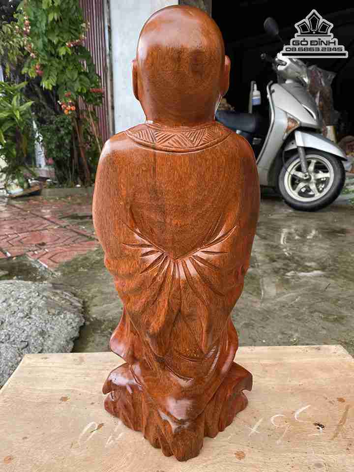 Tượng Tùy Duyên Gỗ Hương 6