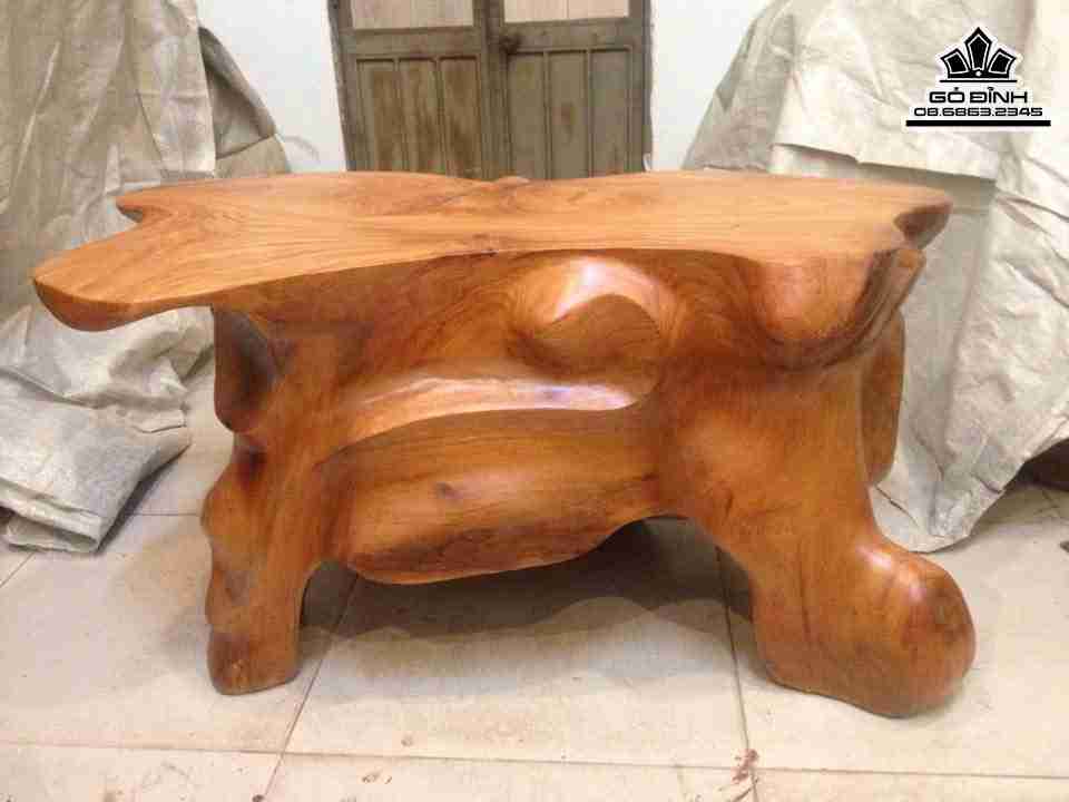 Đôn Gõ, Đôn Gốc Cây Gỗ Gõ Đỏ (Cà Te) 1