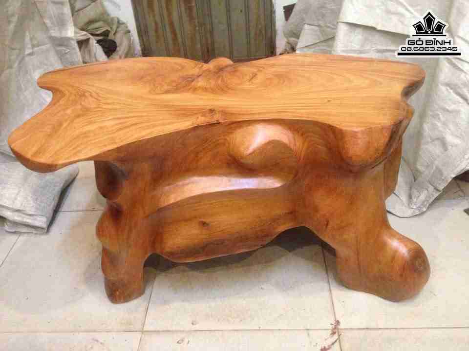 Đôn Gõ, Đôn Gốc Cây Gỗ Gõ Đỏ (Cà Te) 4