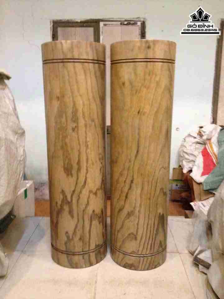 Cặp Đôn Gỗ Du Sam 1