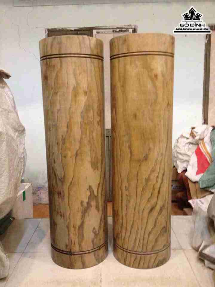 Cặp Đôn Gỗ Du Sam 2