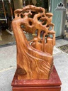Tượng Tam Đa Cây Tùng Gỗ Ngọc Am 1