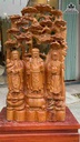 Tượng Tam Đa Cây Tùng Gỗ Ngọc Am 2