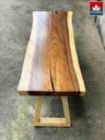 Ghế Băng Gỗ Me Tây Chân Gỗ Thông 5