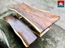 Bộ Bàn Gỗ Me Tây Dài 240 Rộng 80-90 2