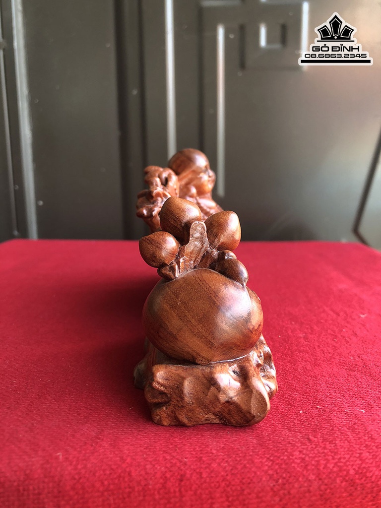 Tượng Phật Di Lặc Kéo Bao Tiền Cao 9 Ngang 20 Sâu 5.5 (cm) 1