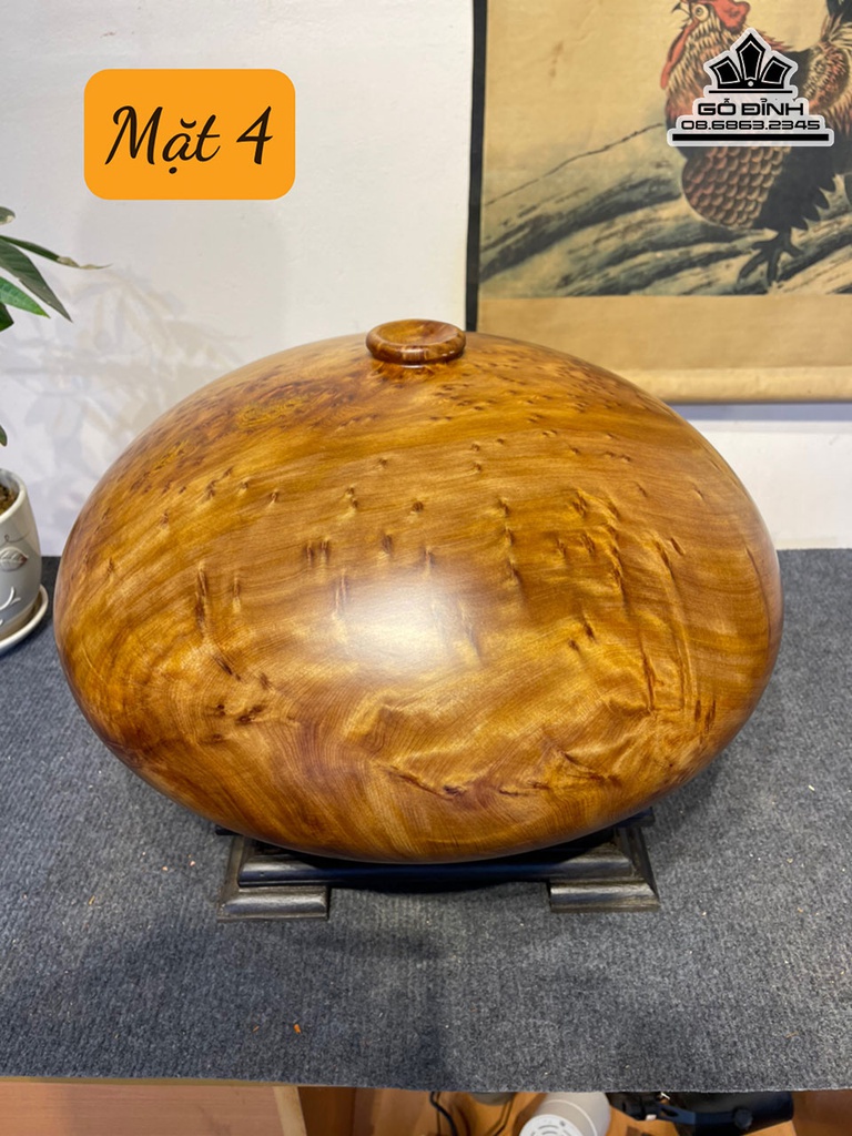 Chum Phú Quý Gỗ Ngọc Am Cao 23 Đường Kính 40 (cm) 6