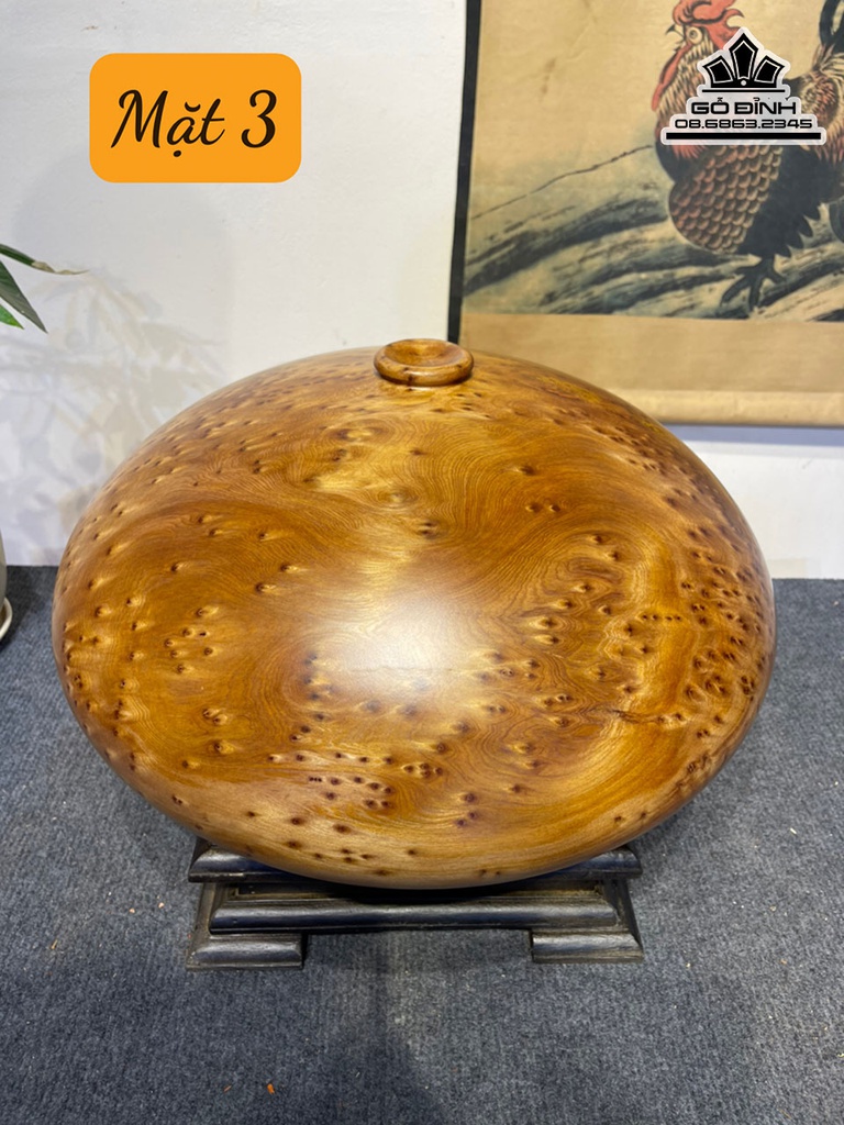 Chum Phú Quý Gỗ Ngọc Am Cao 23 Đường Kính 40 (cm) 7