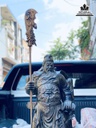Tượng Quan Công Gỗ Mun Hoa Cao 60 Ngang 22 Sâu 15 (cm) 3