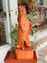 Tượng Quan Công Bắt Khuyết Gỗ Hương Cao 80 Ngang 30 Sâu 30 (cm) 1