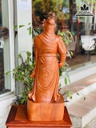 Tượng Quan Công Bắt Khuyết Gỗ Hương Cao 80 Ngang 30 Sâu 30 (cm) 2