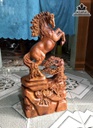 Tượng Ngựa Phong Thủy (Nhất Mã) Gỗ Hương Cao 57 Ngang 26 Sâu 12 (cm) 1
