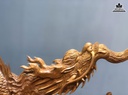Tượng Nhất Long Gỗ Xá Xị (Gù Hương) Cao 62 Ngang 71 Sâu 29 (cm)
