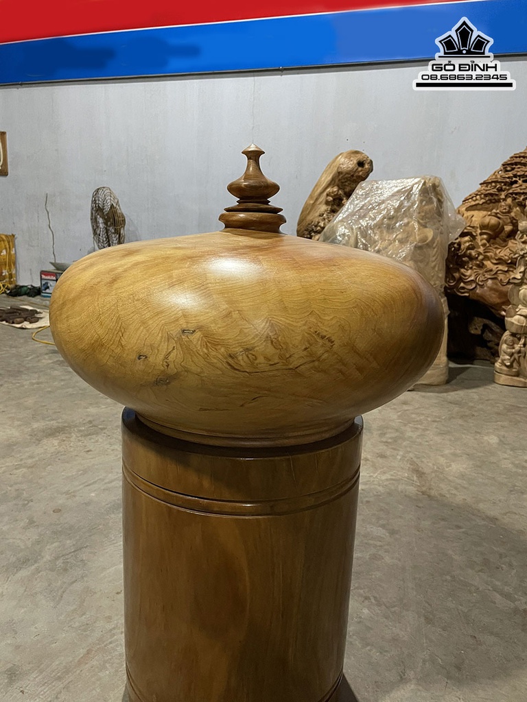 Chum Gỗ Ngọc Am Cao 25 Đường Kính 50 (cm)4