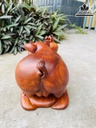 Tượng Heo Phú Quý Gỗ Hương Việt Cao 18 Ngang 42 Sâu 18 (cm) 1