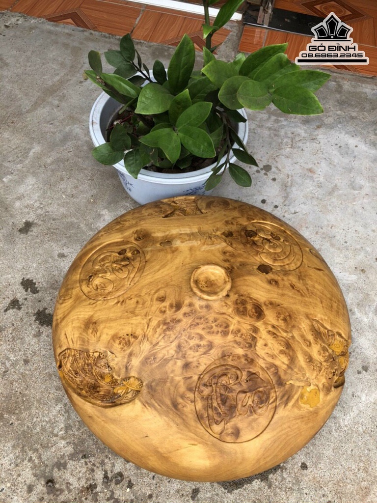 Chum Gỗ Nu Kháo Cao 23 Đường Kính 52 (cm)1