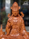Tượng Quan Âm Tự Tại Gỗ Hương Cao 50 Ngang 28 Sâu 17 (cm) 0