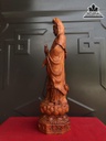 Tượng Phật Quan Âm Gỗ Hương Cao 40 Ngang 10 Sâu 10 (cm) 1