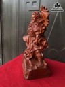 Tượng Quan Công Gỗ Hương Cao 30 Ngang 15 Sâu 11 (cm) 0
