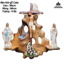 Bàn Thờ Tôn Giáo Gỗ Hương, Gõ Đỏ Cao 90-125 (cm) 9