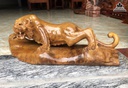Tượng Hổ Gỗ Nu Kháo Cao 22 Ngang 65 Sâu 28 (cm) 3