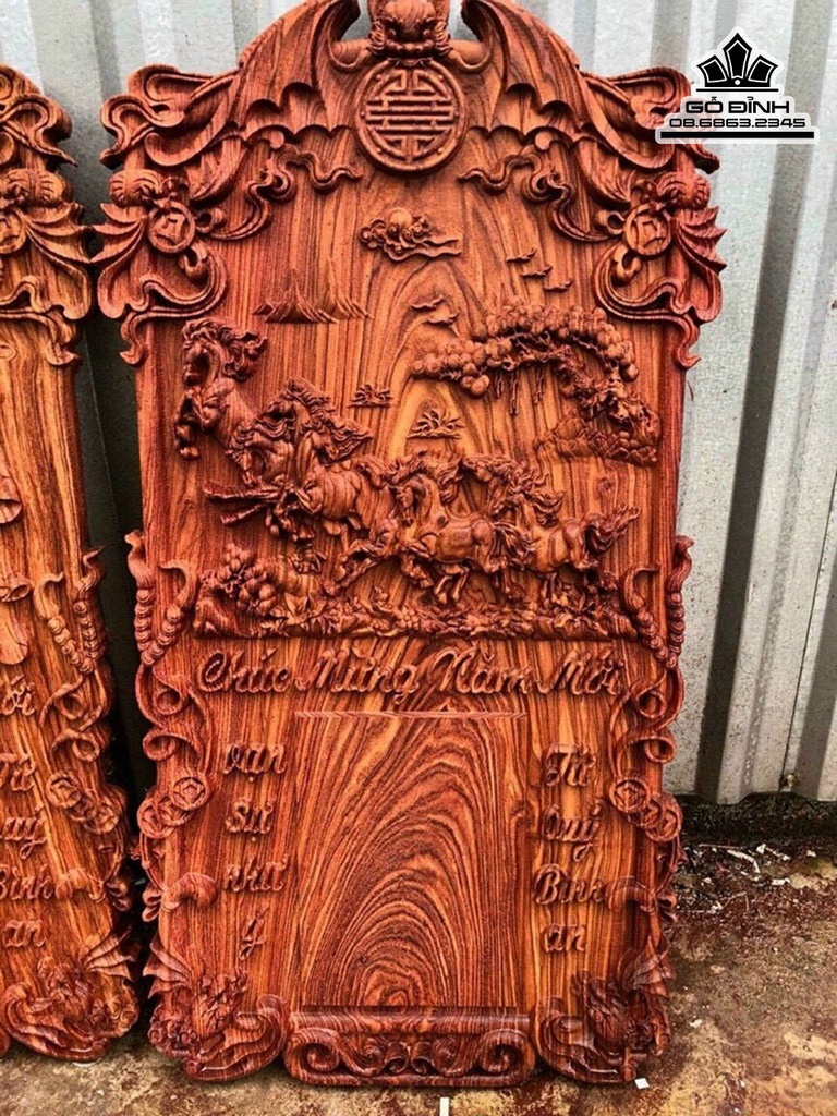 Đốc Lịch Gỗ Hương Cao 77 Ngang 37 Dày 3 (cm) 4