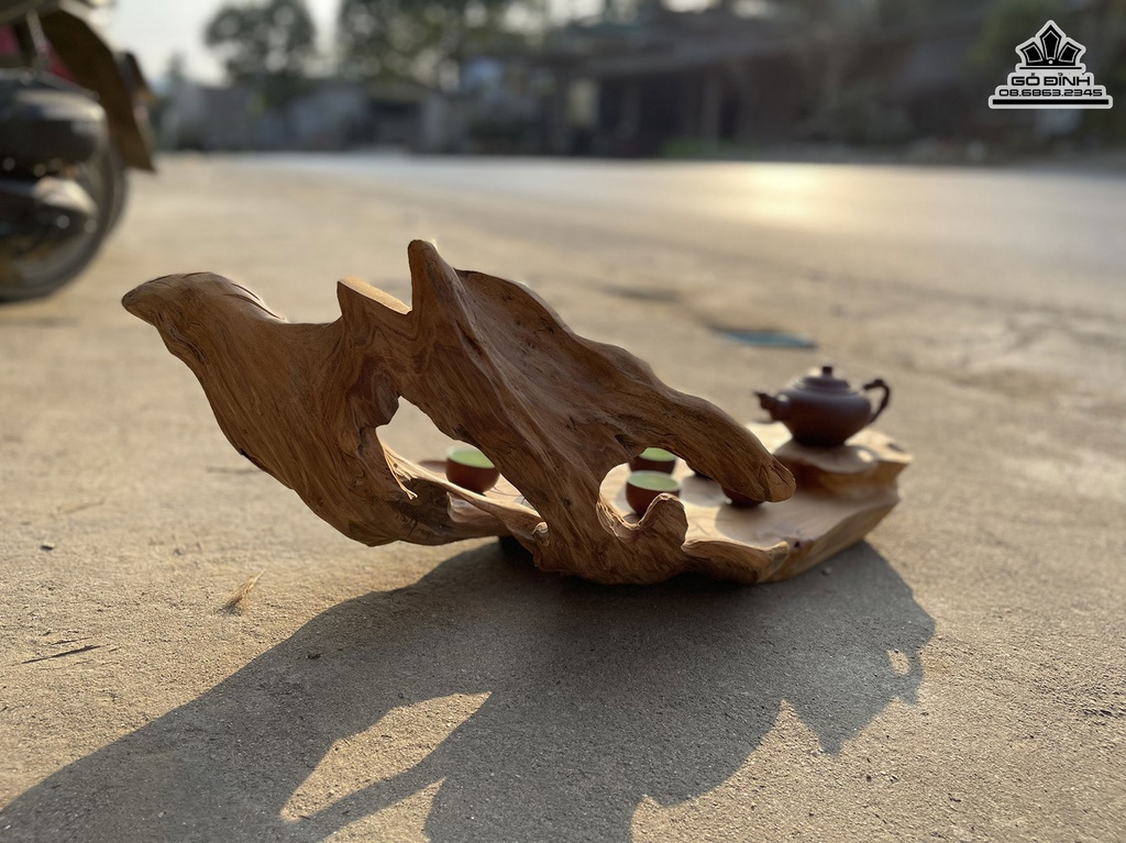 Khay Trà Gỗ Ngọc Am Cao 73 Ngang 29 Sâu 29 (cm) 2