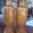 Cặp Lục Bình Gỗ Mit Cao 110 Đường Kính 30 (cm)3