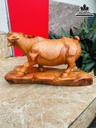 Tượng Trâu Gỗ Hương Việt Cao 21 Ngang 36 Sâu 15 (cm) 2