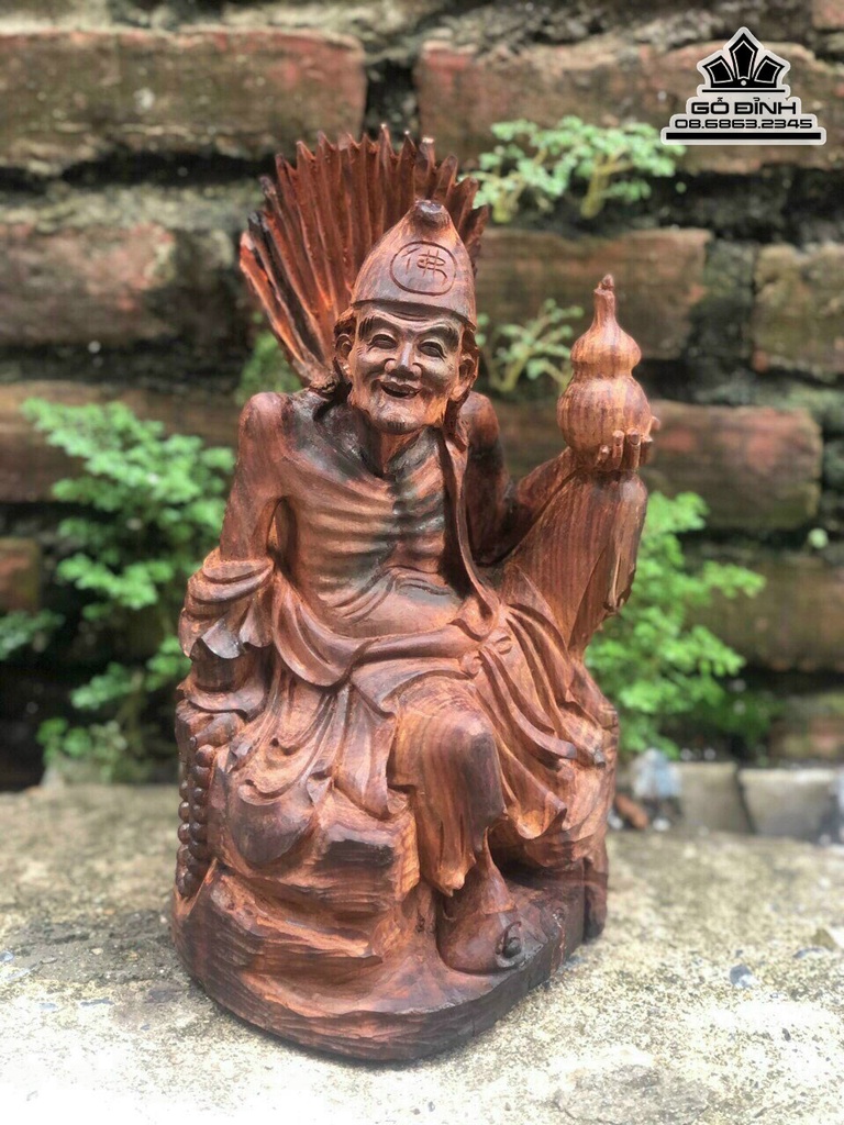 Tương Tế Công Gỗ Trắc Cao 30 Ngang 16 Sâu 13 (cm) 0