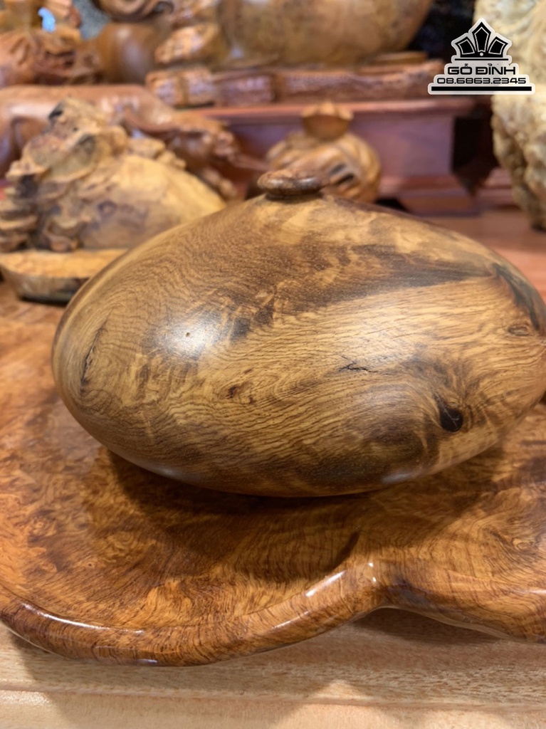 Chum Gỗ Hương Việt Cao 9 Đường Kính 17 (cm) 2