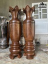 Cặp Lục Bình Gỗ Ké Cao 150 Đường Kính 38 (cm) 1