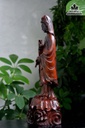 Tượng Phật Bà Quan Âm Gỗ Trắc Cao 37 Ngang 13 Sâu 10 (cm) 3