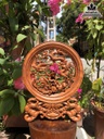 Tranh Đĩa Gỗ Hương Đường Kính 30 (cm) 0
