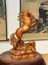 Tương Ngựa Phong Thủy (Nhất Mã) Gỗ Hương Cao 50 Ngang 29 Sâu 15 (cm) 3