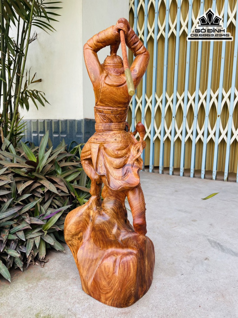 Tương Ngộ Không Gỗ Hương Việt Cao 70 Ngang 28 Sâu 25 (cm) 3