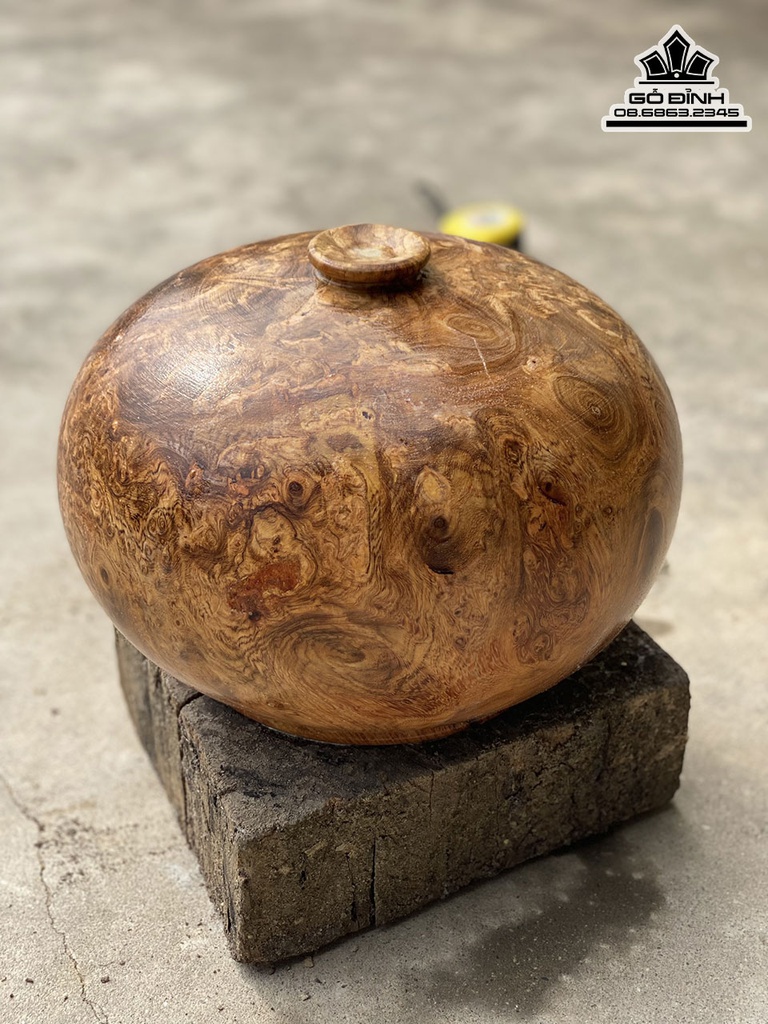 Chum Gỗ Nu Hương Cao 17 Đường Kính 25 (cm) 2