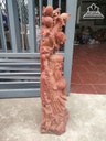Tượng Ông Thọ Gỗ Hương Cao 81 Ngang 23 Sâu 21 (cm) 1