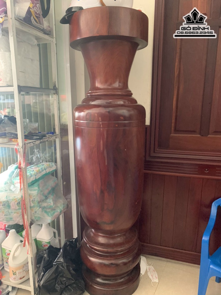 Lục Bình Gỗ Hương Việt Cao 180 Đường Kính 50 (cm) 2