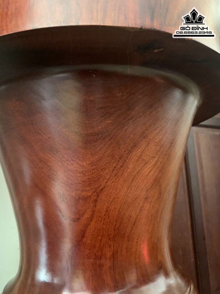 Lục Bình Gỗ Hương Việt Cao 180 Đường Kính 50 (cm) 3