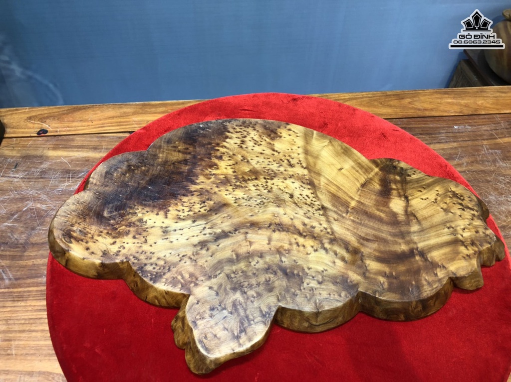 Khay Trà Gỗ Nu Ngọc Am Cao 3 Ngang 75 Rộng 51 (cm) 1