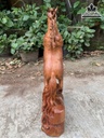 Tượng Ngựa Phong Thủy (Nhất Mã) Gỗ Cẩm Cao 54 Ngang 40 Sâu 13 (cm) 1