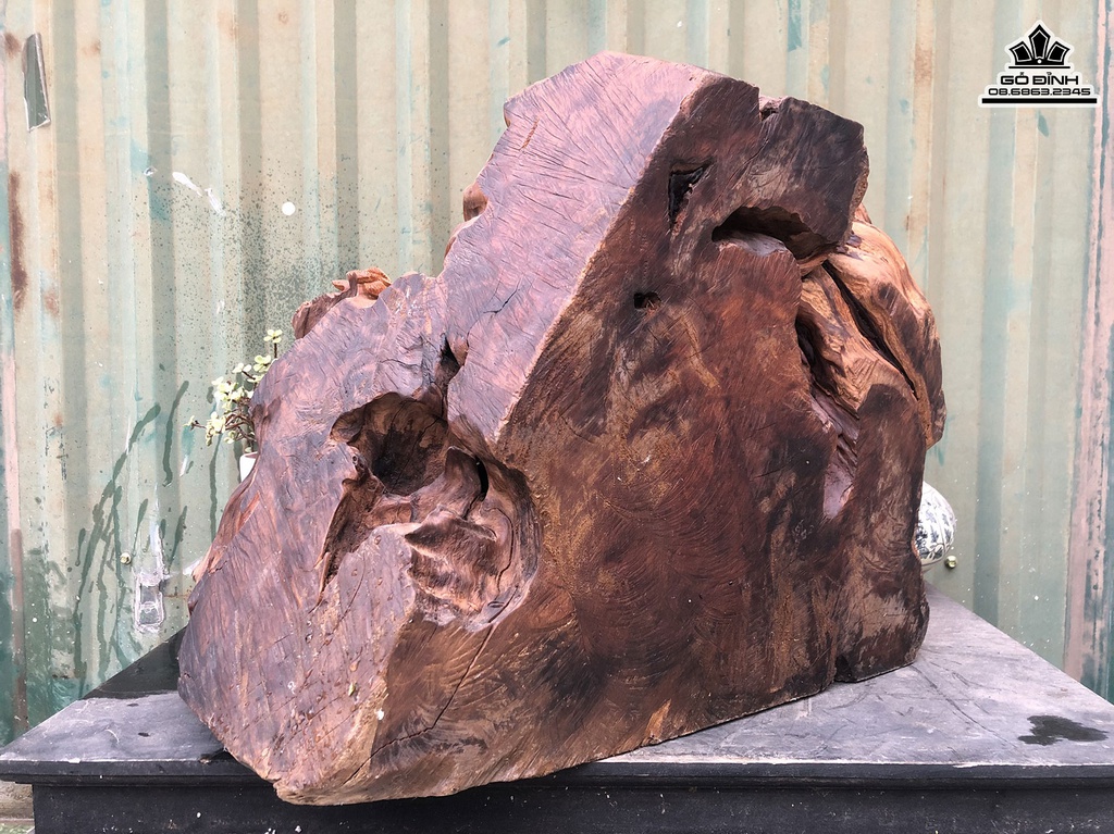 Tương Nhất Tâm Bái Phật Gỗ Bách Xanh Cao 41 Ngang 52 Sâu 41 (cm) 3