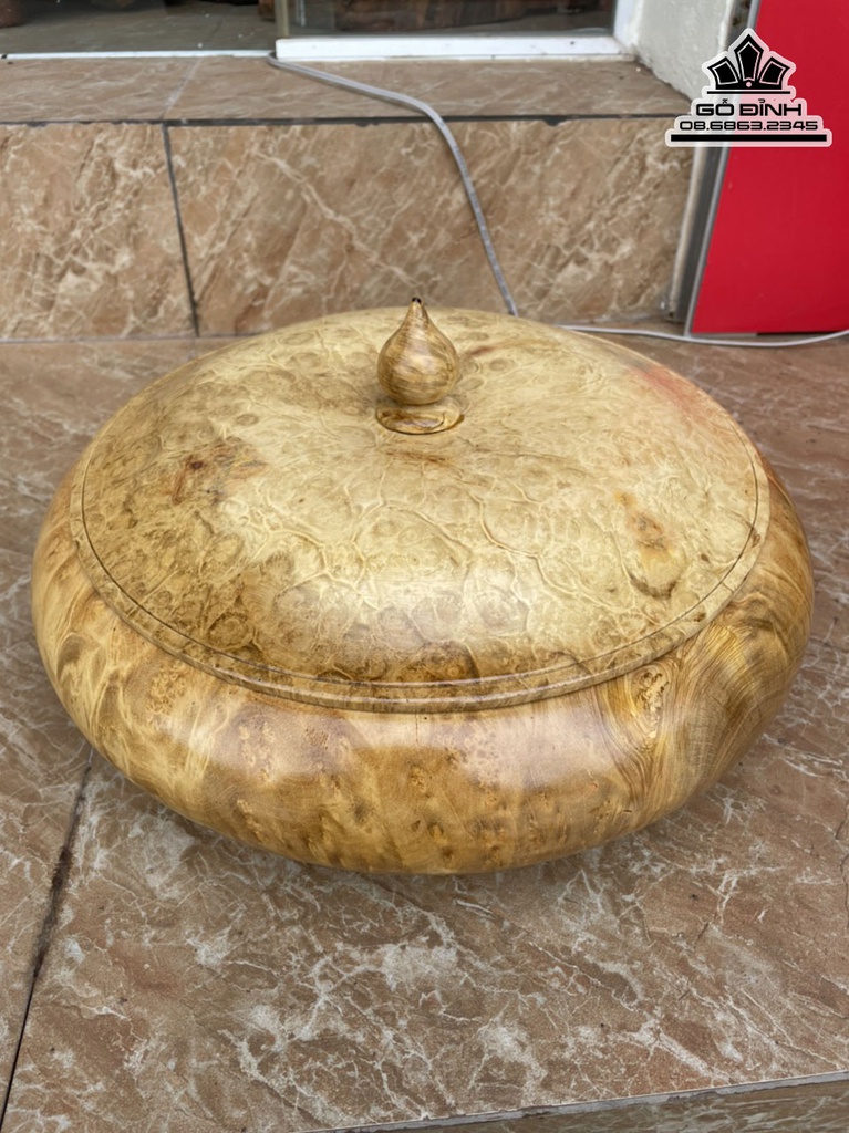 Chum Gỗ Nu Kháo Cao 16 Đường Kính 35 (cm) 2