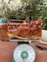 Tượng Phật Di Lặc Tam Phúc Gỗ Cẩm Việt Cao 32 Ngang 65 Sâu 25 (cm) 5