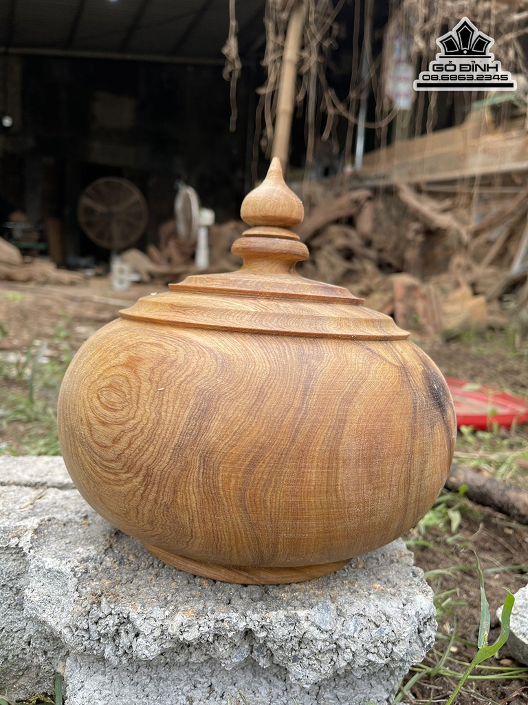 Chum Gỗ Ngọc Am Cao 17 Đường Kính 22 (cm) 0