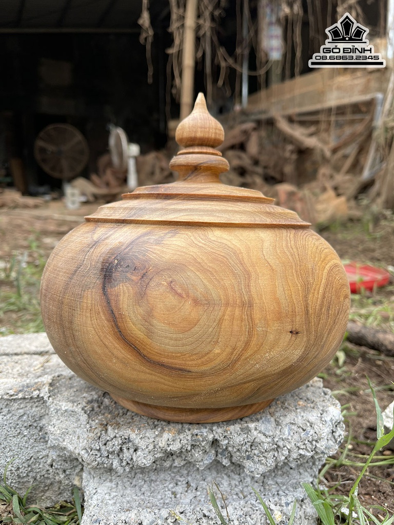 Chum Gỗ Ngọc Am Cao 17 Đường Kính 22 (cm) 1