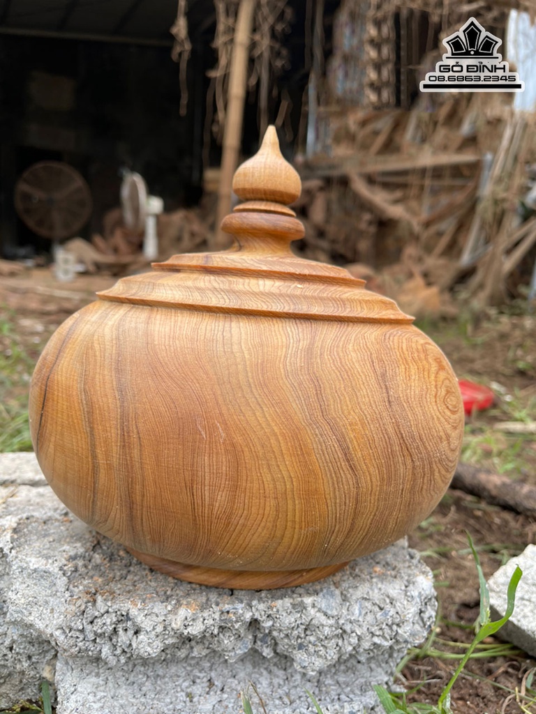 Chum Gỗ Ngọc Am Cao 17 Đường Kính 22 (cm) 3