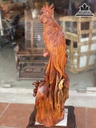 Tượng Gà Trống Gỗ Hương Việt Cao 90 Ngang 40 Sâu 32 (cm) 0