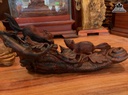 Tượng Sóc Nho Gỗ Trắc Cao 20 Ngang 41 Sâu 12 (cm) 3